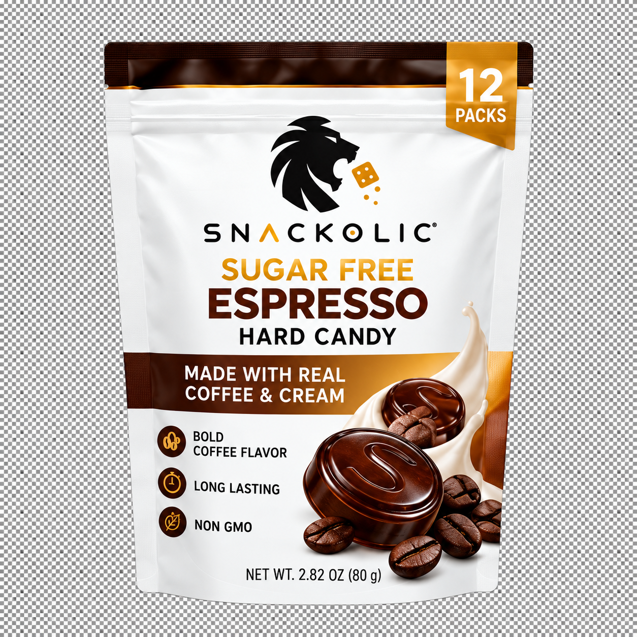 Snackolic Espresso Hard Candy